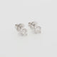 18K White Gold 0.83 Carat Diamond Earrings Fine Jewellery Modaselle