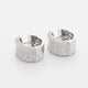 18K White Gold 2.58 Carat Diamond Earrings Fine Jewellery Modaselle