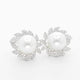 18K White Gold South Sea Pearl 1.98 Carat Diamond Earrings Fine Jewellery Modaselle