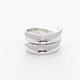 18K White Gold 1.04 Carat Diamond Coil Ring Set Fine Jewellery Modaselle