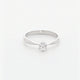 Platinum 0.23 Carat Diamond Solitaire Ring Fine Jewellery Modaselle