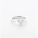 18K White Gold 0.77 Carat Diamond Heart Ring Fine Jewellery Modaselle
