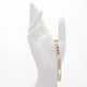 14K Yellow Gold Italian Figaro Bracelet Fine Jewellery Modaselle