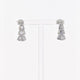 18K White Gold 2.02 Carat Diamond Earrings Fine Jewellery Modaselle