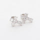 14K White Gold 2.50 Carat Diamond Earrings Fine Jewellery Modaselle