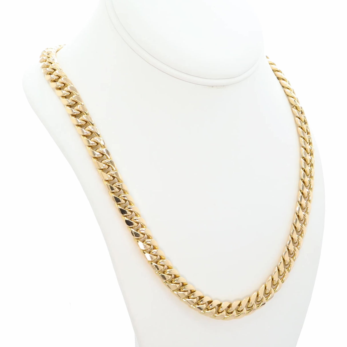10K Yellow Gold Curb Link Chain Fine Jewellery Modaselle