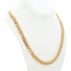10K Yellow Gold Curb Link Chain Fine Jewellery Modaselle