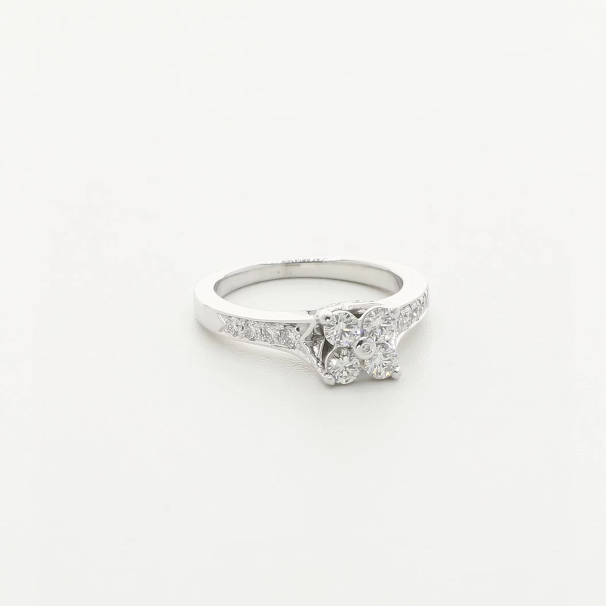 Platinum 0.60 Carat Diamond Ring Fine Jewellery Modaselle