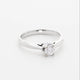 18K White Gold 0.30 Carat Diamond Solitaire Ring Fine Jewellery Modaselle