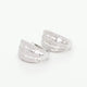 18K White Gold 3.66 Carat Diamond Earrings Fine Jewellery Modaselle