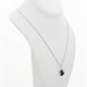 18K White Gold Damiani Onyx Fish Pendant Fine Jewellery Modaselle