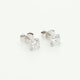 18K White Gold 1.27 Carat Diamond Stud Earrings Fine Jewellery Modaselle