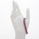 18K White Gold 27.00 Carat Ruby Diamond Bracelet Fine Jewellery Modaselle