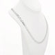 10K White Gold Curb Link Chain Fine Jewellery Modaselle