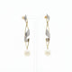 14K Yellow/White Gold South Sea Pearl Earrings Fine Jewellery Modaselle