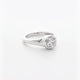 18K White Gold 1.17 Carat Diamond Illusion Solitaire Ring Fine Jewellery Modaselle