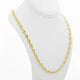 14K Solid Yellow Gold Mariner Link Chain Fine Jewellery Modaselle