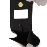 Prada Black Saffiano Cuir Small Monochrome Top Handle Tote