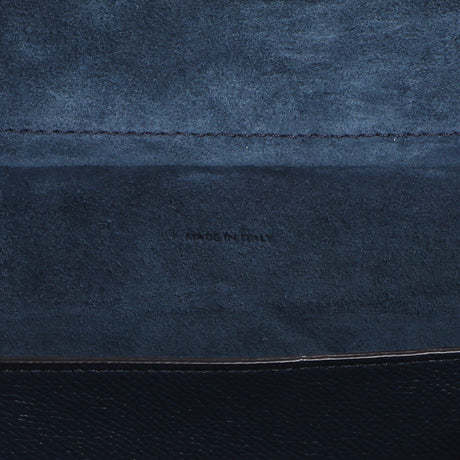 Celine Abyss Blue Grained Calfskin Micro Belt Bag