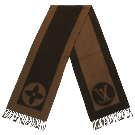 Louis Vuitton Brown Lambswool Cardiff Scarf