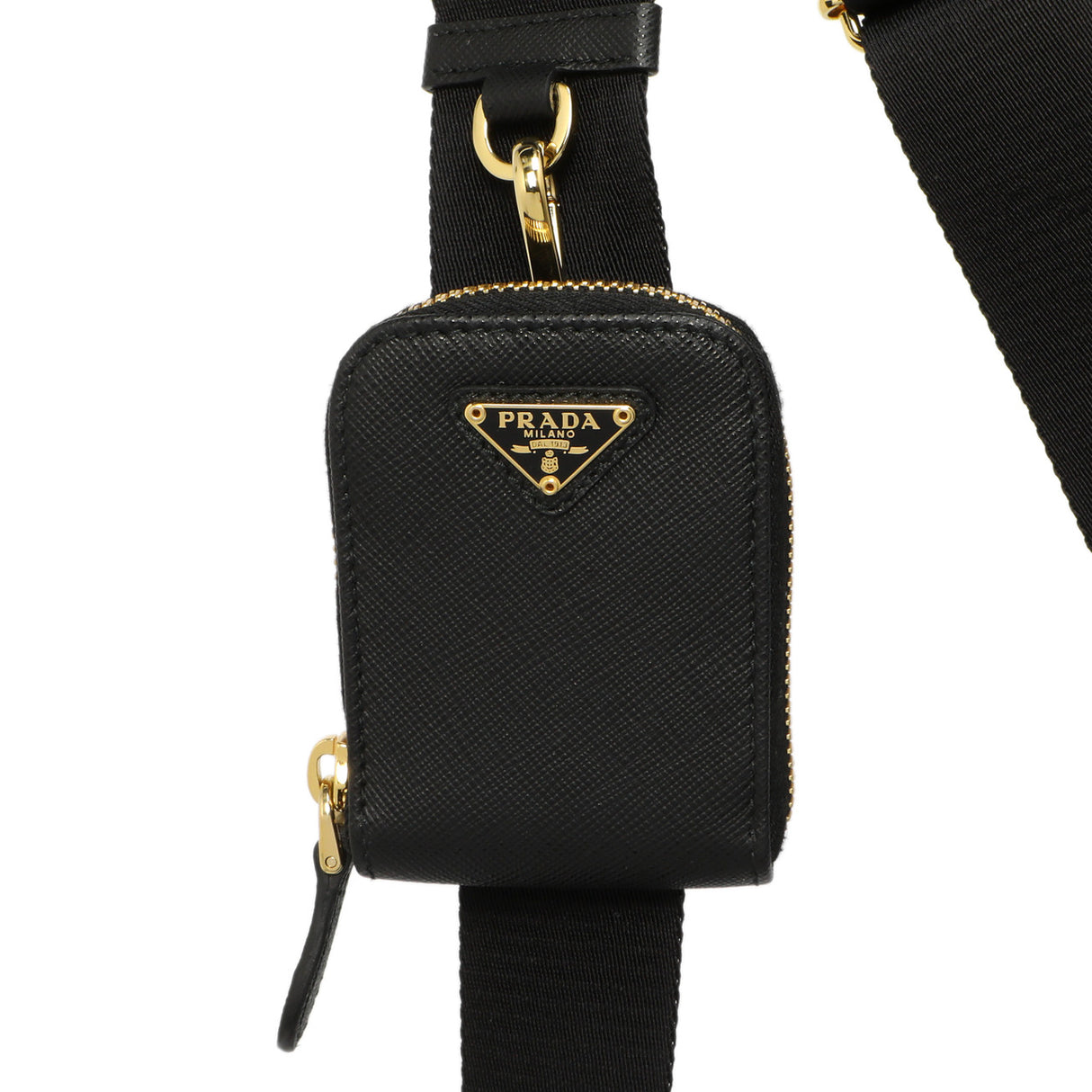 Prada Black Saffiano Re-Edition 2005 Shoulder Bag