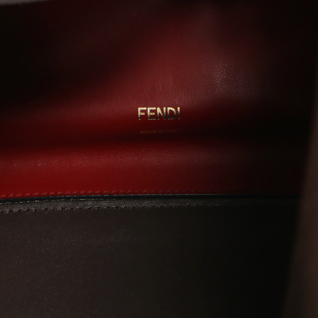 Fendi Black Vitello Seta Medium Peekaboo X-Lite – Modaselle