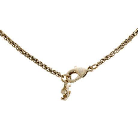 Chanel Pearl CC Pendant   Necklace