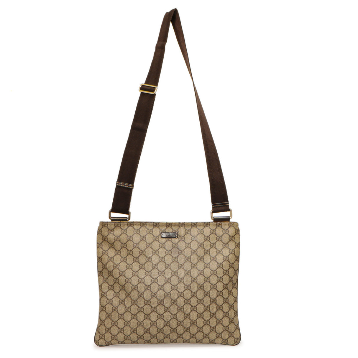 Gucci GG Plus Flat Messenger Bag