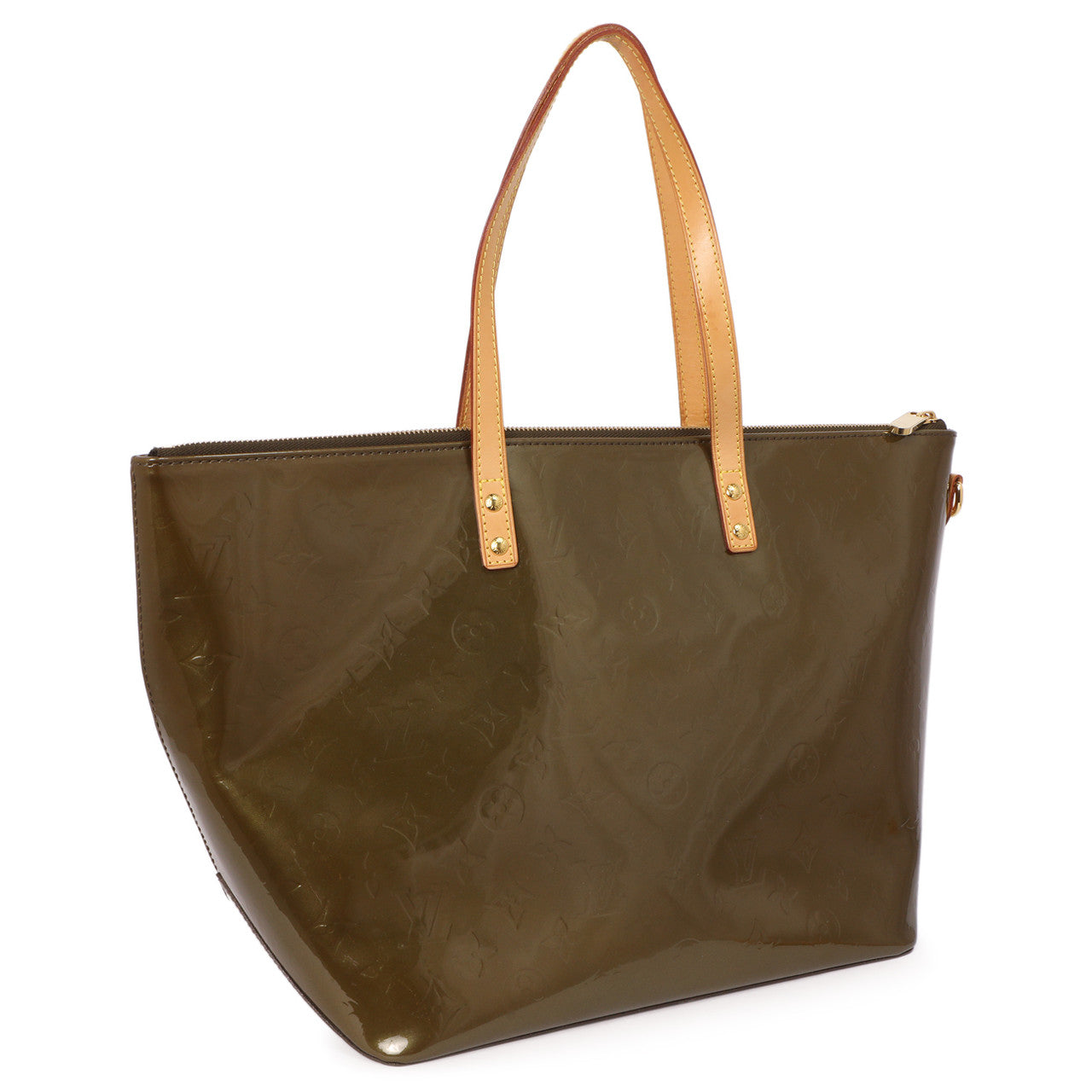 Louis Vuitton Vert Olive Vernis Bellevue GM – Modaselle