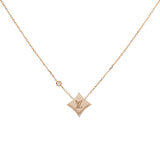 Louis Vuitton 18K Pink Gold Diamond Color Blossom BB Star Pendant