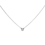 Tiffany & Co. Sterling Silver Diamonds by the Yard Single Pendant