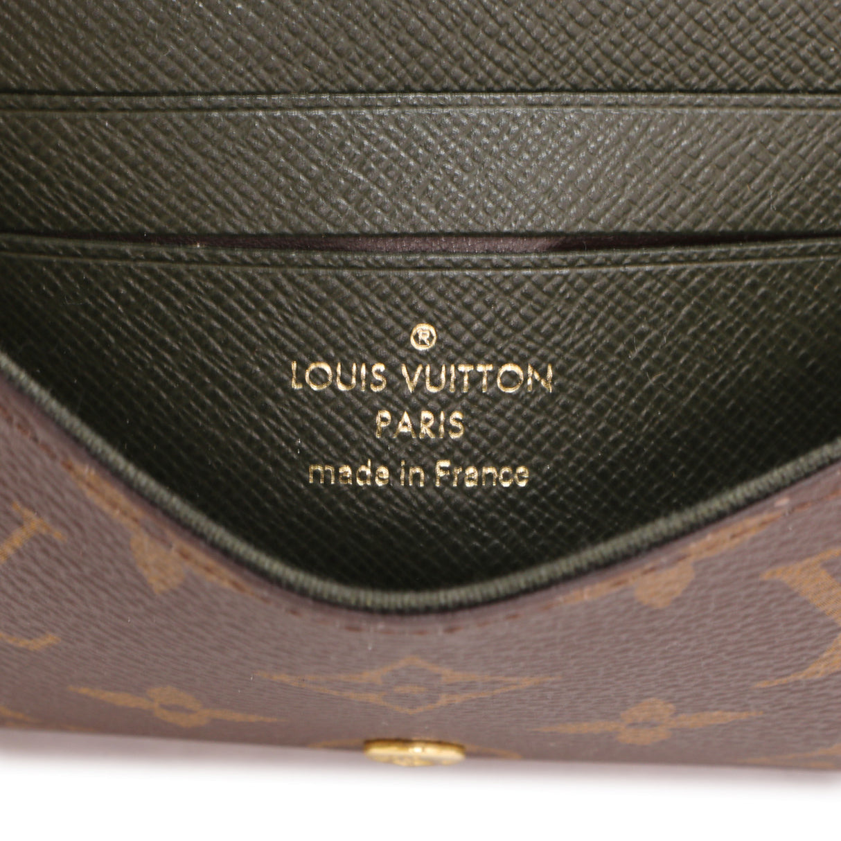 Louis Vuitton Monogram Khaki Felicie Strap & Go