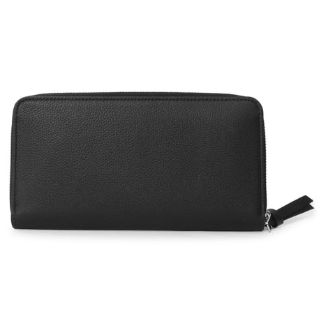 Louis Vuitton Black Calfskin Lockme Zippy Wallet