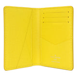 Louis Vuitton Damier Graphite Yellow Logo Pocket Organizer