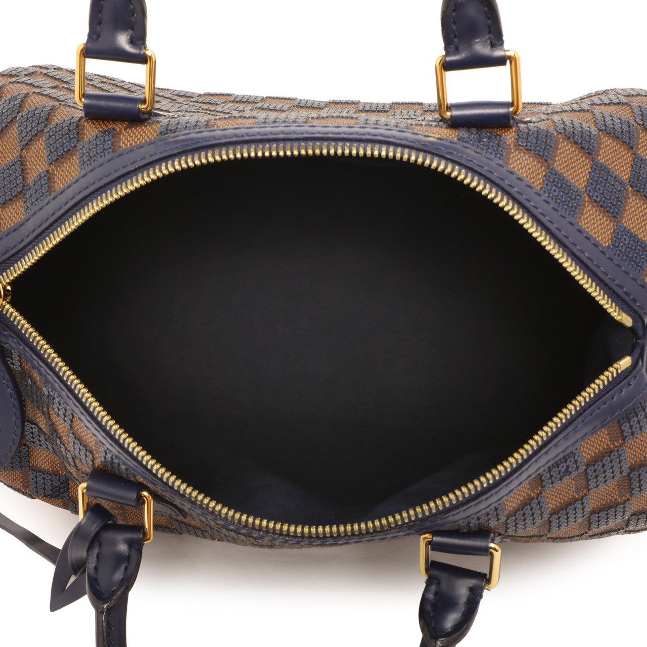Louis Vuitton Blue Damier Paillettes Speedy 30 – Modaselle