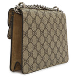 Gucci Taupe GG Supreme Mini Dionysus Shoulder  Bag