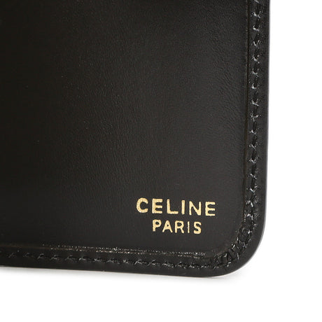 Celine Black Box Leather Agenda Cover