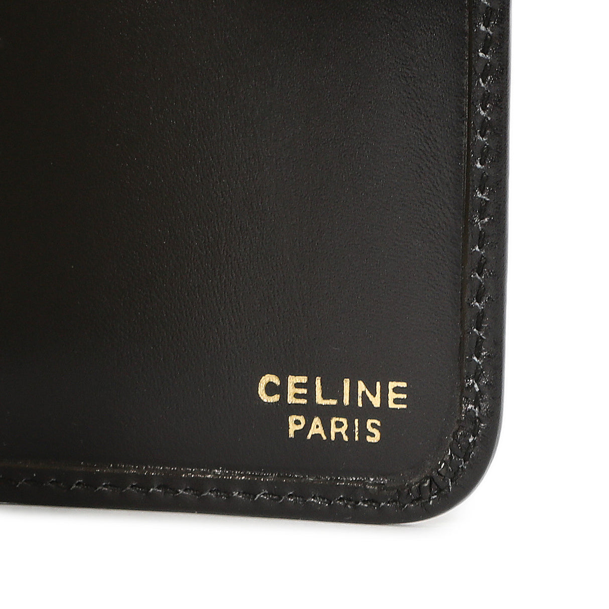 Celine Black Box Leather Agenda Cover