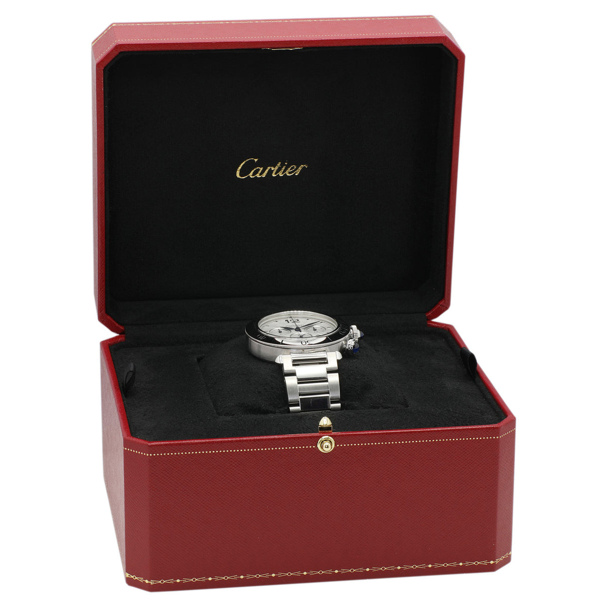 Cartier Stainless Steel Pasha de Cartier Chronograph WSPA0018