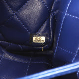 Chanel Blue Python Urban Luxury Drawstring Backpack