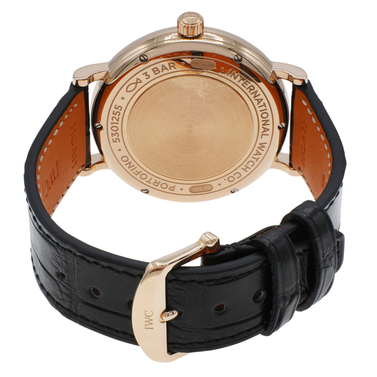 IWC 18K Rose Gold Portofino 37 Automatic Watch IW458106