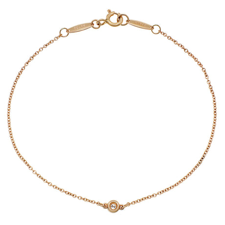 Tiffany & Co. 18K Rose Gold Diamonds by the Yard Bracelet