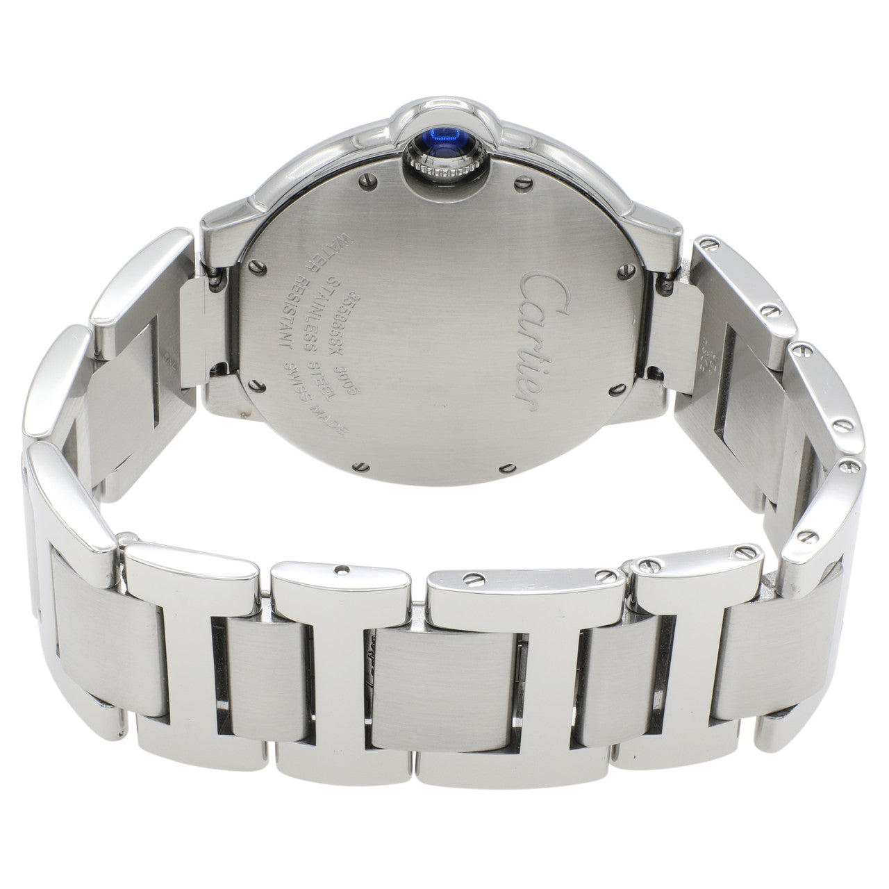 Cartier Stainless Steel Ballon Bleu 36mm Quartz W69011Z4 Modaselle