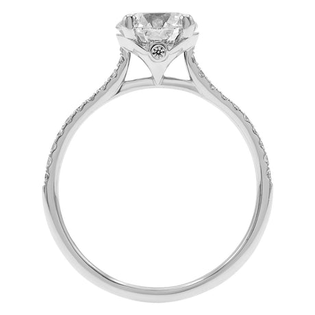 18K White Gold 1.52 Carat Diamond Ring
