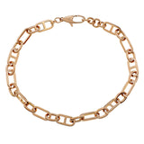 18K Rose Gold Marine Link Bracelet