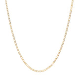 10K Yellow Gold Curb Link Chain Necklace