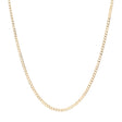 10K Yellow Gold Curb Link Chain Necklace Fine Jewellery Modaselle