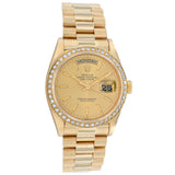 Rolex 18K Yellow Gold Day-Date President  18038