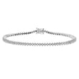 18K White Gold 1.78 Carat Diamond Tennis Bracelet Fine Jewellery Modaselle