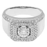 18K White Gold 1.37 Carat Diamond Ring